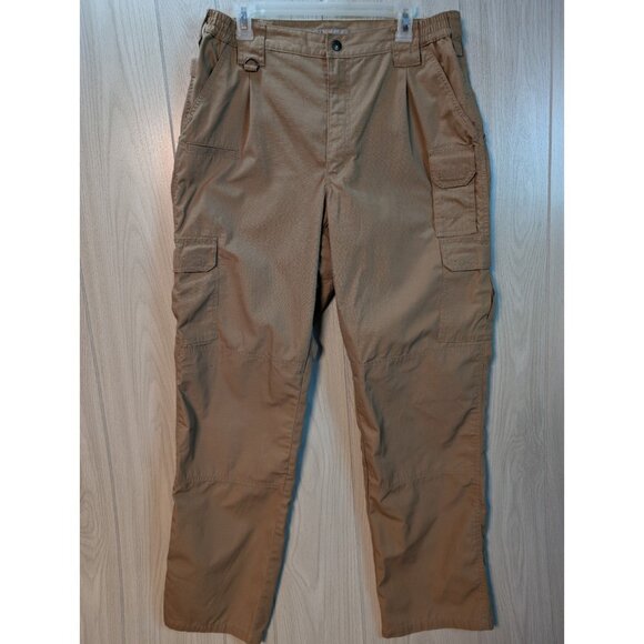 5.11 511 Tactical Series Pants Men's 36x34 Style 74273 Tan Beige Ripstop - Picture 1 of 9